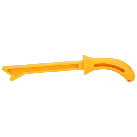 Kickass Table Saw Push Block To Keep Your Digits Safe On Router Tables And Jointers Crafted From Heavy Duty Abs With An Ergonomic Handle And High Visibility Yellow Build For Flawless Cuts, 280mm long, rigid ABS design.