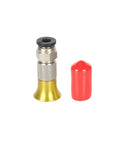 3D Printer Filament Dryer Box Accessories Pneumatic Straight Connector PC4 M6 For 1.75mm Filament with red cap