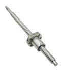 Beefy SFU2505 Ball Screw 25mm Diameter 5mm Pitch Lead Right Hand Thread With BK20 BF20 End Machined C7 Grade Flange Nut And Motion Rail 600mm