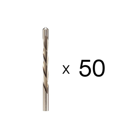 One Eighth Inch Drywall Guidepoint Cutting Bits Pack Of Fifty For Spiral Saws, Precision Drywall Router Bits For Clean Controlled Cuts Around Boxes Recessed Lights And Receptacles. 1/8 in guidepoint bit x50