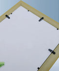 100Pcs picture frame turn buttons, black metal bow-shaped fasteners with screws on frame back