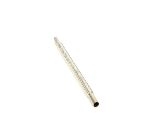 Flexible Range Tube Three Eighths Inch By Nine Inch For Food Service Equipment Replacement Part For Stove And Oven Durable Easy Install Pro Kitchens For Chefs, stainless steel