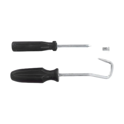Heavy Duty Hose Clamp Pliers Set With Ergonomic Rubber Handles Built For Tough Automotive Repairs And Versatile Maintenance Jobs Using Durable Steel Construction For Maximum Power And Long Lasting Performance, black steel tool set