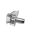 Clear Plastic Shelf Support Pins For Cabinets And Shelves Heavy Duty Wall Mount Pins shown close-up