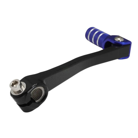 Folding Gear Shifter Lever For 50cc To 125cc Pit Bikes And Dirt Bikes CNC Aluminum 6061T6 Universal Shift Pedal Blue