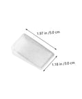 36 Piece Stackable Furniture Shims And Sofa Levelers Straight Up Fix Wobbly Floors, plastic shim measuring 1.97x1.18 inches.