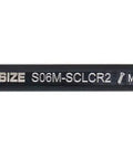 3/8 Inch By 6 Inch Overall Length Indexable Boring Bar With CCMT21.5 Carbide Inserts For Small Bore Finishing And Profiling P252-S401 Right-Hand Workhorse