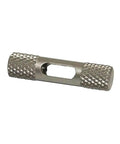Ambidextrous Hammer Expander With Knurled Aluminum Body One Size Fits All Easy Install Lightweight Balanced Silver Finish Tool For Quick Cocking Non Slip Grip