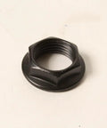 Arbor Nut 089025005076 for R4513 R4514 R4518 R4518T Table Saws shown in durable black metal on white background