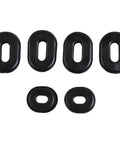 Rubber Side Cover Grommet Kit For CB CL SL XL CT TL Series Motorcycles With Durable Rubber Grommets For Easy Side Cover Removal And Secure Fit Compatible With 100 125 200 350 500 Models, 6 black rubber grommets