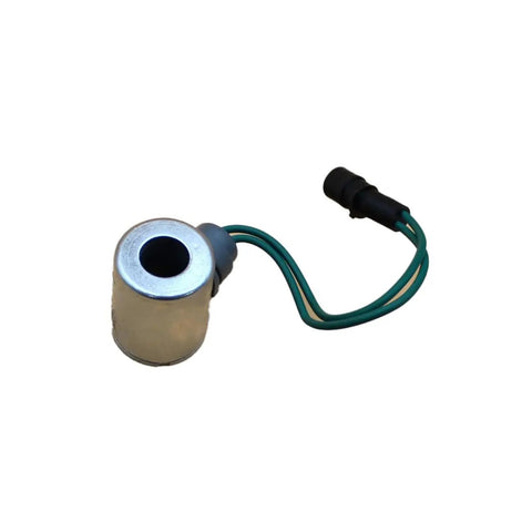 Solenoid Valve Coil Replacement for CAT Construction Equipment 321-5658 Durable Copper Winding Insulated for Strong Electromagnetic Actuation Plug And Play Direct Fit Hydraulic Valve Coil High Quality Upgrade silver coil with wires