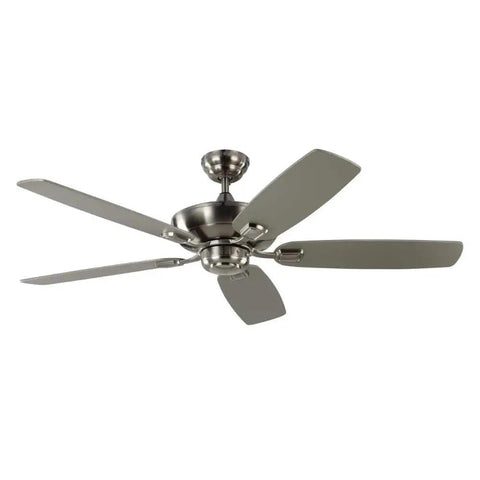 Colony Max 52 Inch Outdoor Ceiling Fan With 5 Blades Roman Bronze Finish Pull Chain 5030 CFM 3 Speed Ideal For Patios Porches And Decks