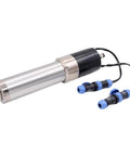 Heavy Duty 1.2KW Water Cooled ATC Spindle ISO10 Taper with connectors for CNC routing at 30000 RPM.