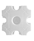 11.81 Inch Round Hole Concrete Stepping Stone Mold For DIY Garden Paths And Patios Durable Plastic Paver Mold For Outdoor Hardscaping And Lawn Walkways Create Hollow Stone Pavers With Custom Designs.