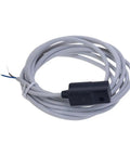 Proximity Switch For Air Cylinders With Wired Magnetic Reed Sensor, Pneumatic Proximity Sensor, DB54, gray cable with black housing