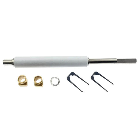 Top Shelf G77023M Platen Roller Assembly Straight Drop In Fit For Zebra Z4000 S4M Z4M Plus Thermal Label Barcode Printers components layout