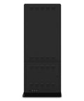 Back view of the 55 Inch 4K Ultra Hd Free Standing Digital Signage Kiosk Featuring Crisp Ips Panel Plug And Play Connectivity Via Hdmi Lan Rj45.