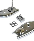 Stainless Steel Liftgate Glass Hinge Kit With Hardware Direct Replacement Reusing Factory Plastic Hinge Covers Includes Brackets
