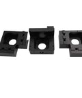 Upgrade Your 3D Printer With This Z Axis Motor Cage Kit For Front Or Back Mounting It Reduces Wobble And Ripple Using Durable Aluminum Alloy Compatible With Standard 42 Stepper Motors And Easy Direct Install, black aluminum stepper motor cages