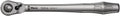Zyklop Metal Ratchet With Switch Lever, Three Eighths Inch Drive, Ultra Slim Long Handle, Five Degree Return, Secure Socket Lock