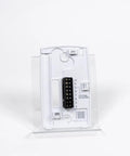 Rear view connectors of Pro 2000 Vertical Programmable Thermostat With Backlit Display For Easy Reading, Heat/Cool Or Heat Pump