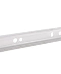 Steel Two Pair Quiet Drawer Slides For Two Section Clothing Drawers Cabinet Rails And Keyboard Rollers, 16 Inch Opening