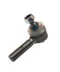 Replacement Front Drag Link End For Ford New Holland Tractor Front Axle Fits 2000 3000 Series With Three Quarter Inch Left Hand Threads And Nine Sixteenths Inch Pin showing threaded end view.