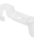 Heavy Duty Plastic Freezer Door Stop For Fridge Repair, clear plastic hinge catch holder for easy DIY installation.