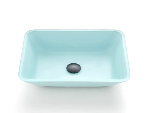 Star Macarons Candy Sandy Series Dope Tempered Glass Vessel Sink in Ice Cream Swirl, under-mount vanity bowl with pop-up drain