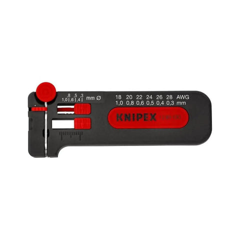 Mini Wire Stripping Tool For AWG 18-28, Pro Grade Handheld Wire Stripper, Easy Grip Comfort, Durable All Metal Build