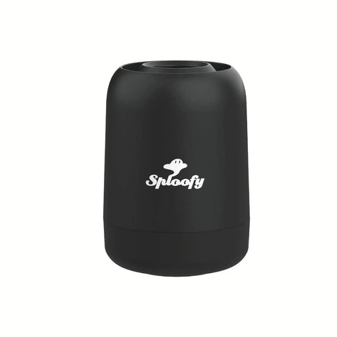 Black Personal Smoke Air Filter With Replaceable Cartridges For Ultimate Odor Control Traps Smoke On Exhale