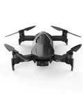 4K UHD Quadcopter Drone With 30 Minute Flight Time And 2 Km Range Stabilized 2 Axis Camera Gimbal, front view on white background