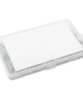 Plastic case containing 540-Piece Stainless Steel Socket Head Cap Screws, Hex Nuts, And Flat Washers All-In-One Assortment Kit For 2-56, 4-40, And 6-32 UNC Threads.