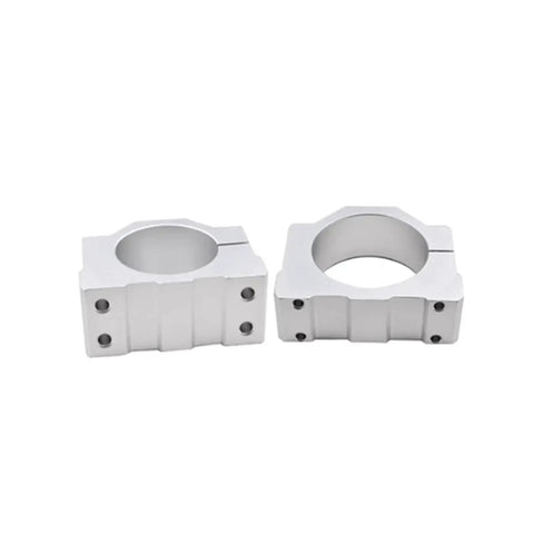 Aluminum Spindle Motor Mount Bracket For CNC Machines 38mm 40mm 42mm 44mm 46mm Clamp Built Tough Engraving Machine Bracket