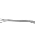 Lightweight 3 Prong Root Rake For Gardening With Stainless Steel Construction Ergonomic Handle Loosens And Aerates Soil