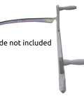 Wooden Snath Handle For Harvest Tools, 68 Inch Length, Dual Fixed Handles, Not Adjustable, Made In Austria, Built To Last