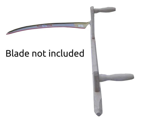Wooden Snath Handle For Harvest Tools, 68 Inch Length, Dual Fixed Handles, Not Adjustable, Made In Austria, Built To Last