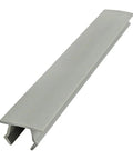 Ditch Dust Buildup On Your Rig With This Gray T-Slot Cover Slotted Right Over Aluminum Extrusion Edges To Block Grime And Garbage Works Perfect For 10 And 25 Series Runs Robust Pvc Material Locks Out Debris Without Cracking Sits Snug At 72.5 Inches - close-up view of gray PVC T-slot cover.