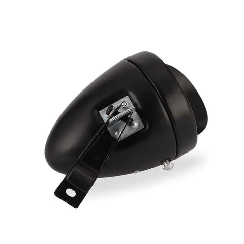 Vintage LED Front Light For Bike With Aluminum Alloy Body Electroplate Finish One LED Headlight Super Dope Bright High Lumen Night Riding Includes Mounting Bracket Powered By AAA Battery Not Included