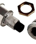 Beefy 12V 50A Waterproof Push Button Switch Universal Starter Horn Button with dust cover and mounting hole components visible