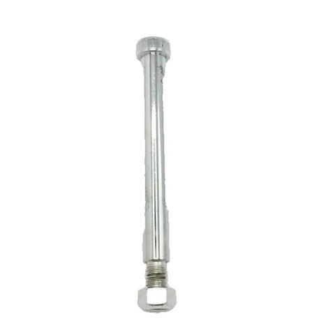 Truck Grade Retaining Shoulder Bolt Kit For 10K 12K Trailer Brake Hydraulic Caliper With Locking Nut Hard Chrome Finish 5 Inch By 5/8 Inch Bolt And 1/2 Inch 13 Threaded Section Compatible With Hydraulic Disc Brake Axles, bolt with nut