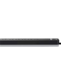 Side view of Long 15 Foot Surge Protector Power Strip With Six Outlets 1080 Joules Recessed Switch 14 Gauge Cord Wall Mount Keyholes