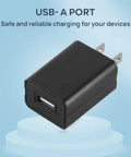 Universal Wall Charger Cube 5V 1A USB Power Adapter Fast Charge Plug for iPhone Samsung Galaxy LG and More Travel Ready Compact Charging Brick Single USB Port On The Go