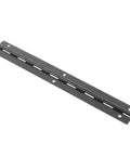 Black Stainless Steel Long Piano Hinge For Wooden Boxes And Jewelry Boxes Smooth Surface With 6.1cm Hole Distance
