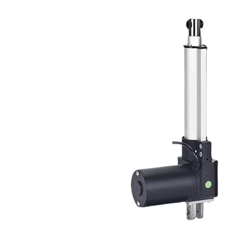Beefy 6000N High Thrust Linear Actuator 12V-48V Input Silent Low Noise Motor with U Shaped Bracket, adjustable stroke visible