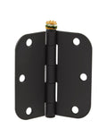 Hamburger Hinge Toppers Set Of 6 Magnetic Door Decor Mini Burgers For Metal Surfaces installed on a door hinge