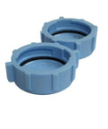 Direct Replacement End Cap For Hobart CL Series Dishwashers, blue plug-and-play end caps, shown in detail.