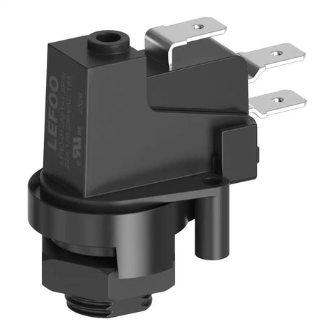LF40 Pressure Switch For Spa And Hot Tub Pumps, Food Waste Garbage Disposals, 1.0-1.8 PSI, Air Medium, UL and CE Certified