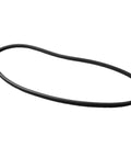 Hella Solid Rubber Drive Belt Set Of Two For Benchtop Jointers And Thickness Planers Featuring A Three Rib Wedge Design is a durable black rubber belt.