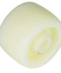 Close-up view of a single wheel from Nylon Wheel Caster Rollers Set 1.5 Inch Diameter Directional Polypropylene Wheel 10 Pack 40 Kg Load Grippy No Slip